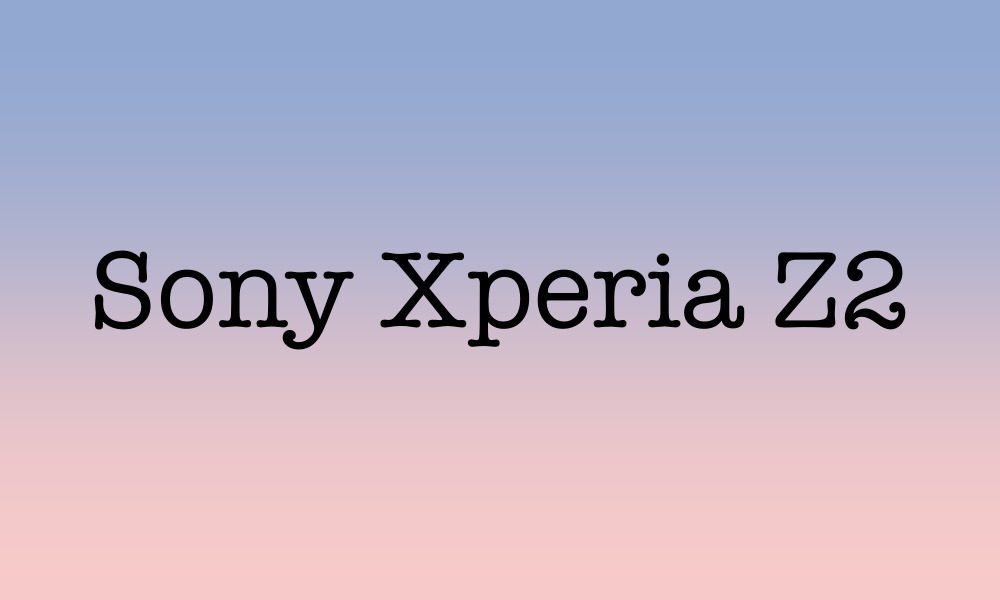 Sony Xperia Z2